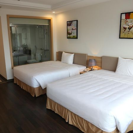 Ha Huy Hotel Ha Tinh Bagian luar foto