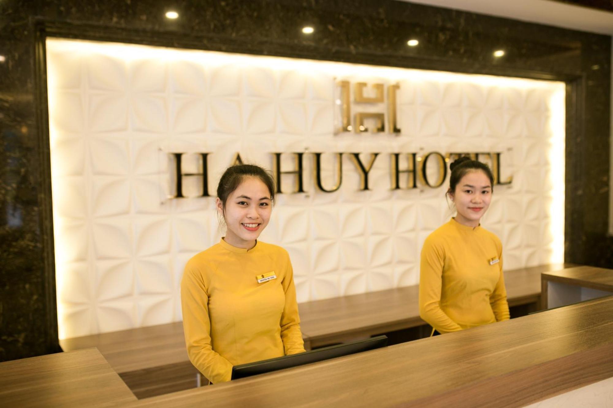 Ha Huy Hotel Ha Tinh Bagian luar foto